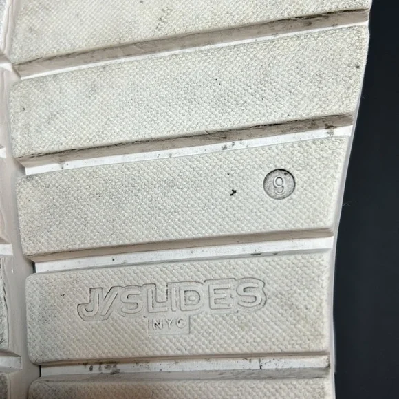 J/Slides BAHA white leather sandal size 9 - Picture 8 of 8